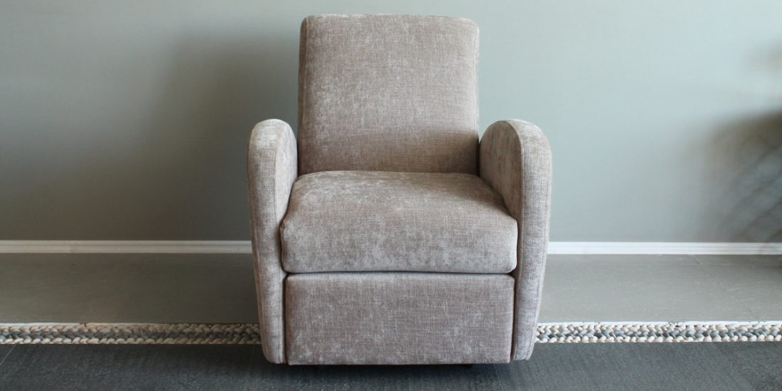 Crate and barrel royce recliner deals